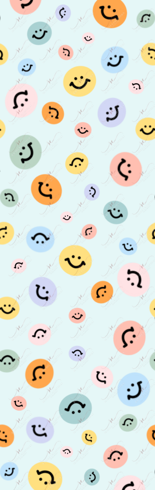 Smiley Faces - Vinyl Pen Wrap