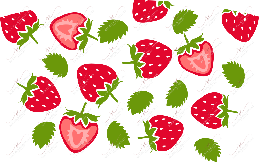 Strawberries- Cold Cup Wrap Cold
