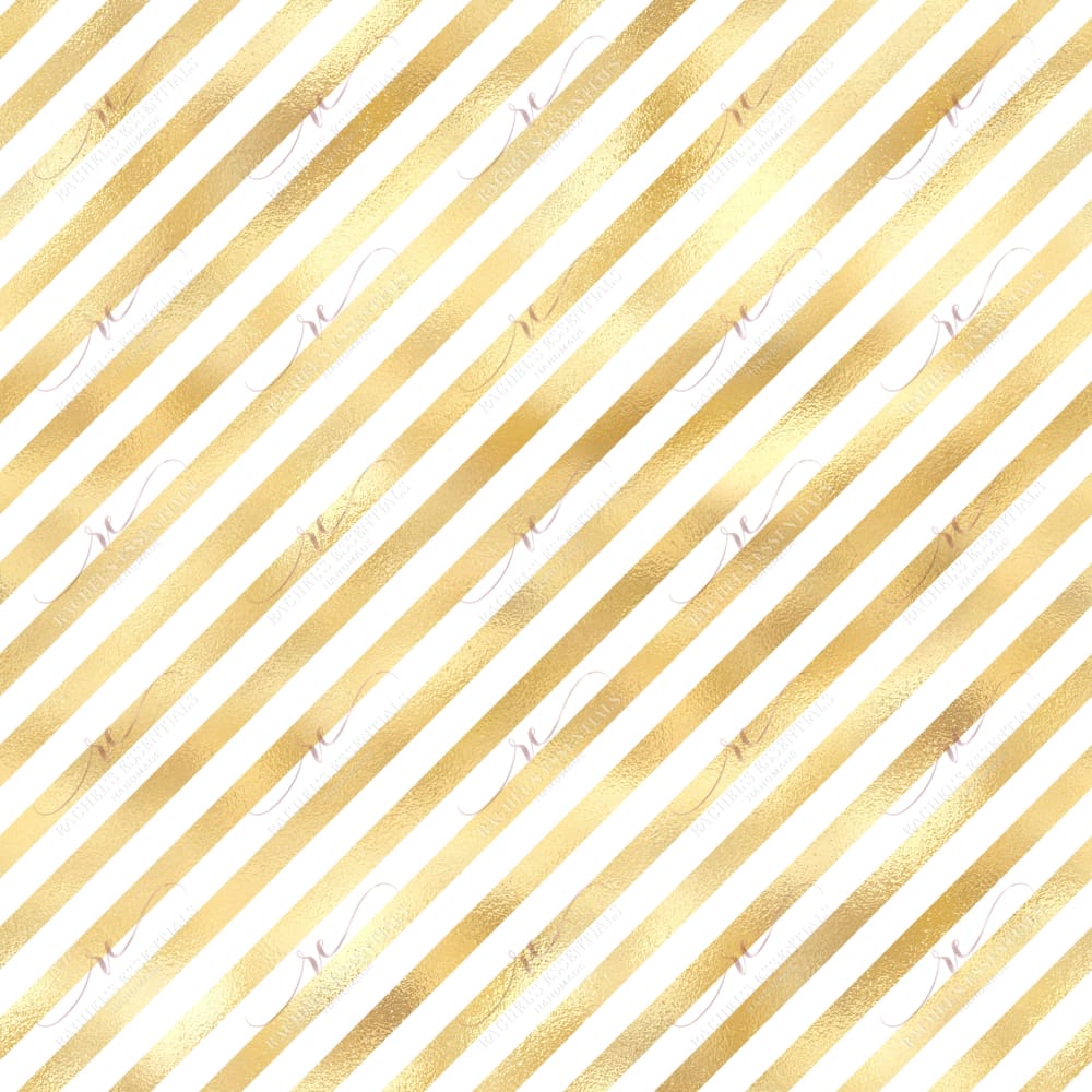 Stripes Gold - Ready To Press Sublimation Transfer Print Sublimation