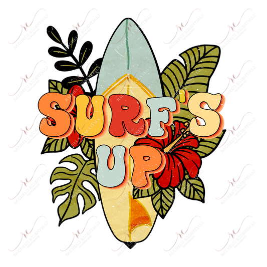 Surfs Up - Ready To Press Sublimation Transfer Print Sublimation