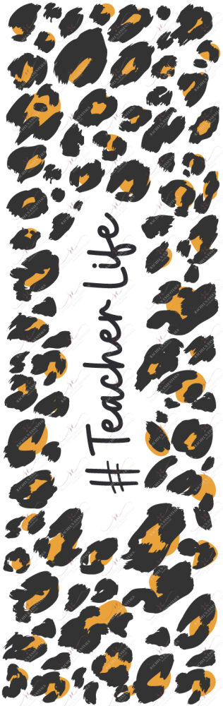 Teacher Life Leopard - Vinyl Pen Wrap