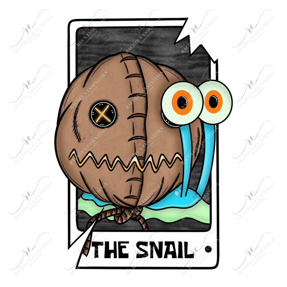 The Snail - Clear Cast Decal