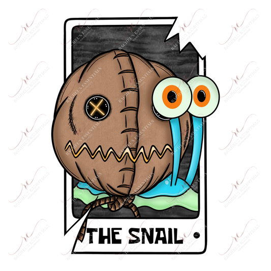 The Snail - Clear Cast Decal