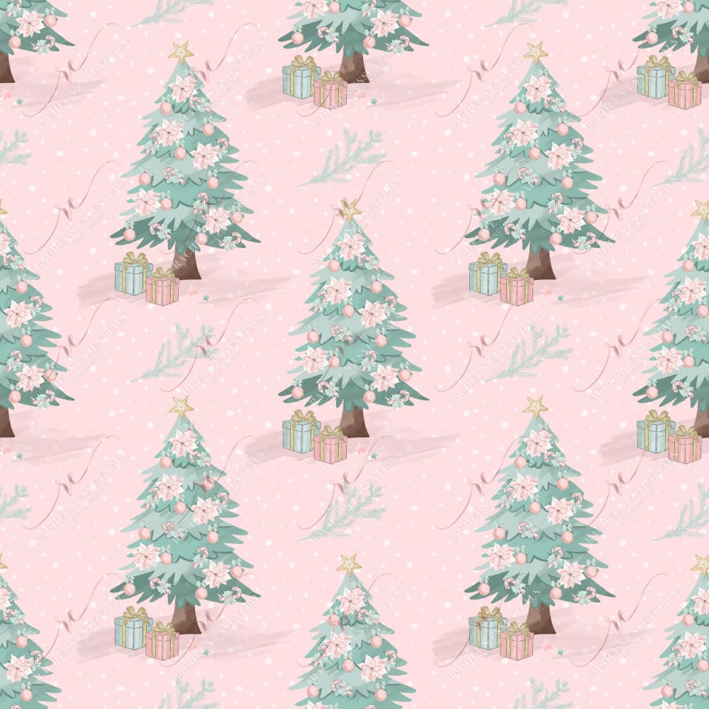 Trees Pink - Ready To Press Sublimation Transfer Print Sublimation