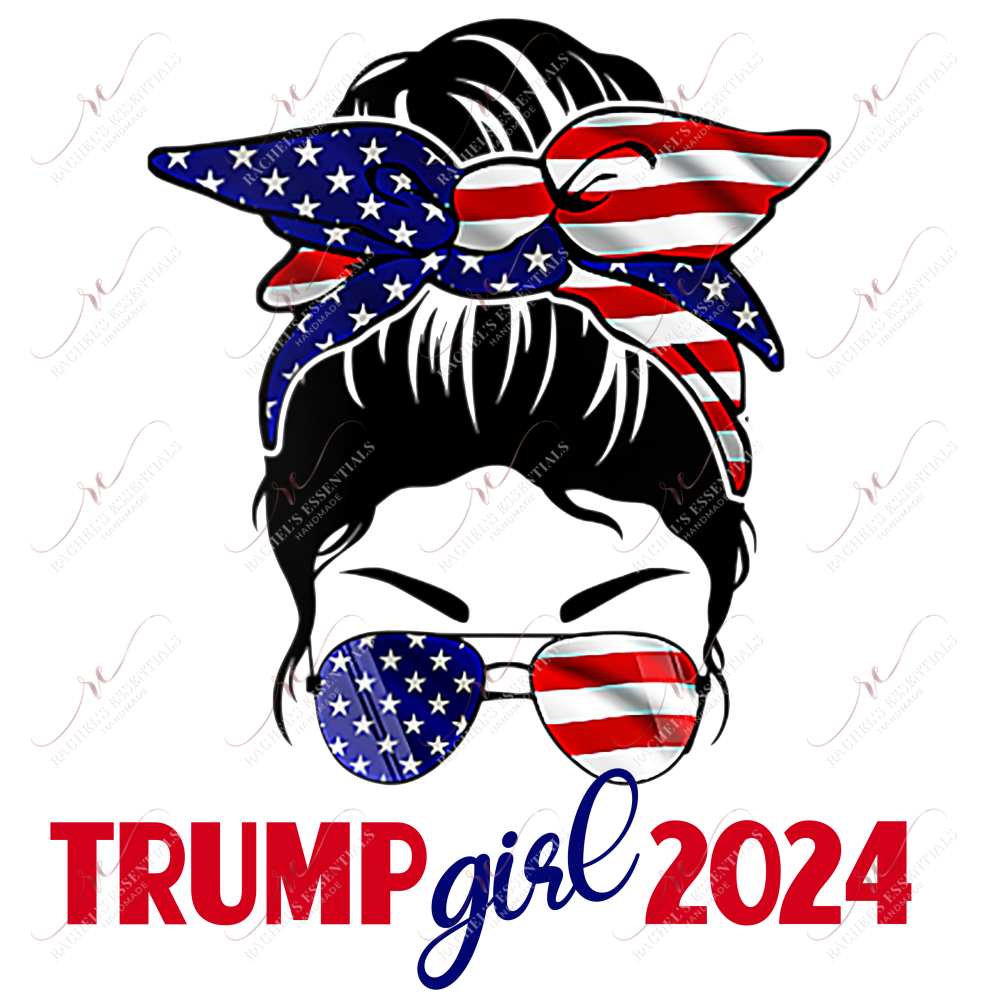 Trump Girl 2024 - Ready To Press Sublimation Transfer Print Sublimation