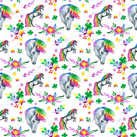 Unicorns - Ready To Press Sublimation Transfer Print Sublimation