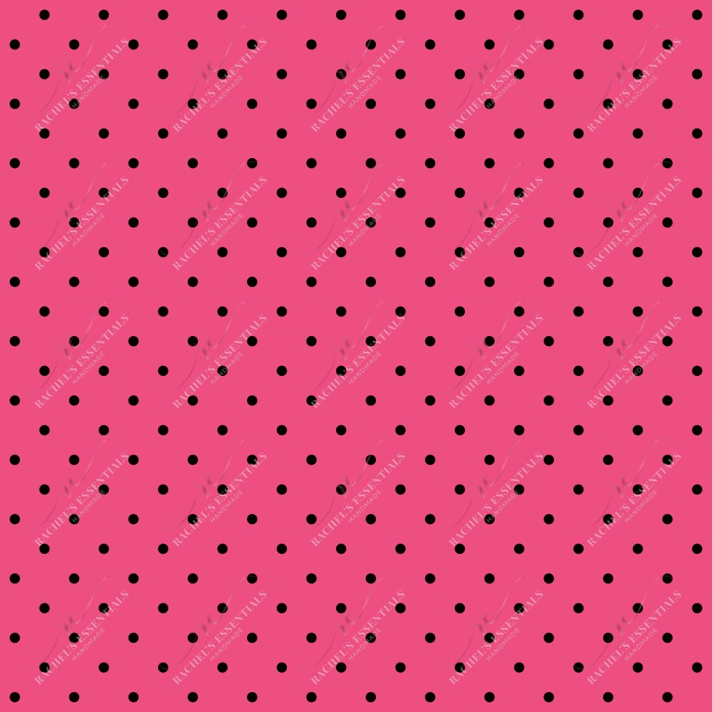 Watermelon Pink With Dots - Vinyl Wrap