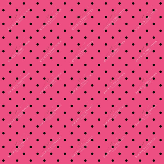 Watermelon Pink With Dots - Vinyl Wrap