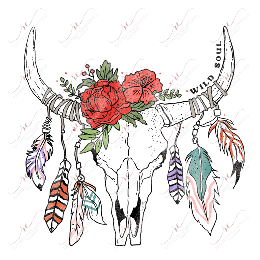 Wild Soul - Ready To Press Sublimation Transfer Print Sublimation