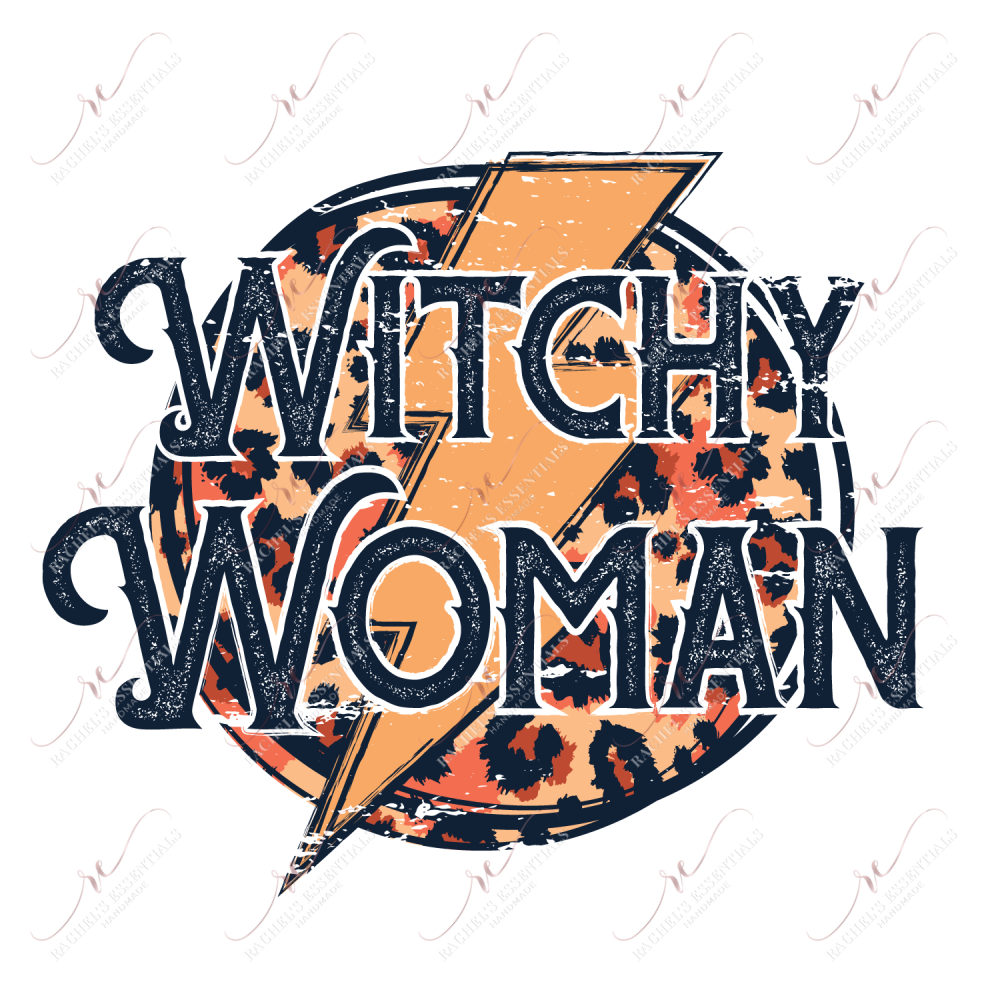 Witchy Woman Leopard - Ready To Press Sublimation Transfer Print Sublimation