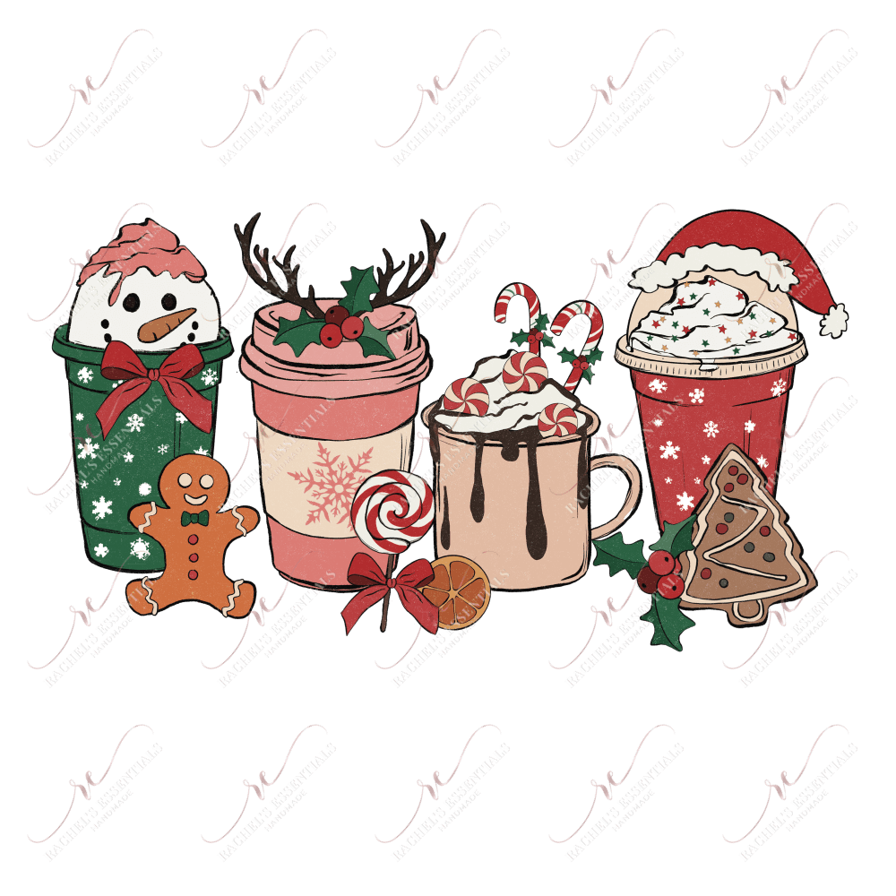 Tis the season Tumbler Decal , Clear Cast Decals , Christmas