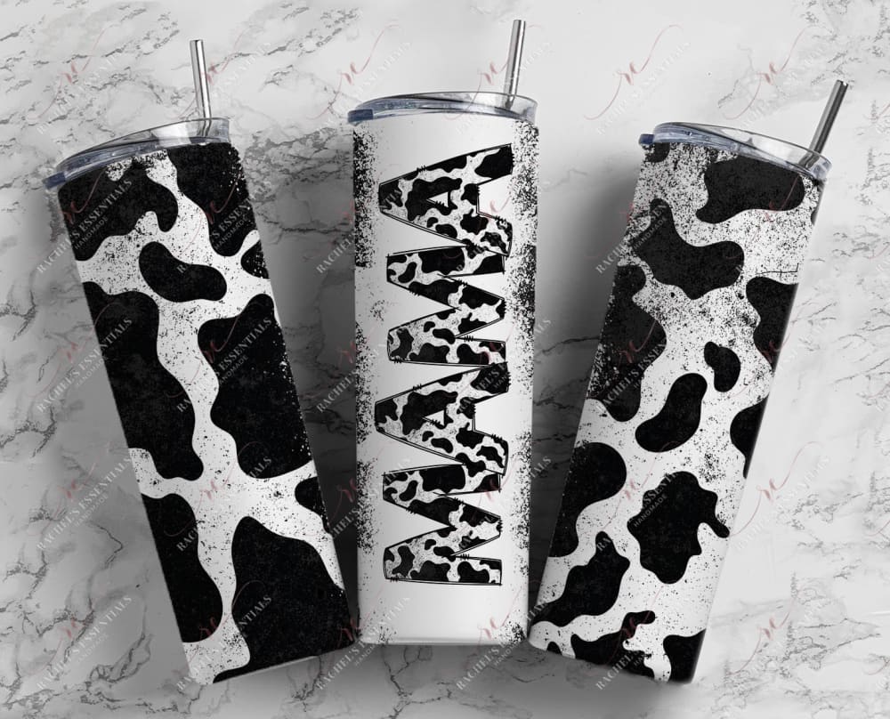 Cute Black and White Cow Print Wrapping Paper