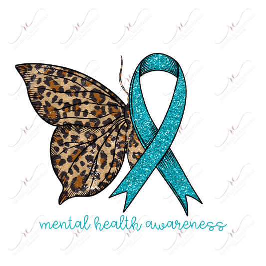 Mental Health Awareness - Ready To Press Sublimation Transfer Print Sublimation