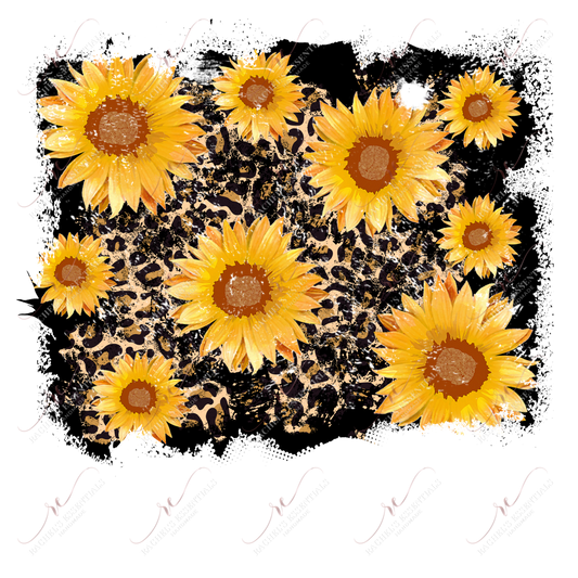 Sunflower Patch - Ready To Press Sublimation Transfer Print Sublimation
