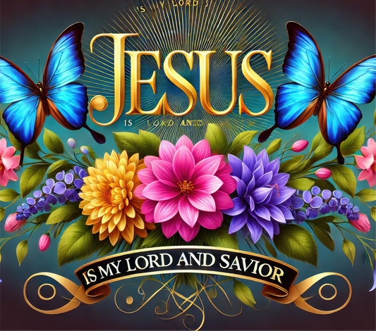 Jesus is our savior - ready to press sublimation transfer print