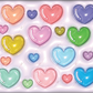 3D Puffy Hearts- Vinyl Wrap Vinyl