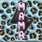 3D Puffy Leopard Lightning Mama- Vinyl Wrap Vinyl