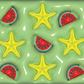 3D Puffy Summer- Vinyl Wrap Vinyl