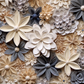 3D Quilled Vintage Flowers- Vinyl Wrap Vinyl