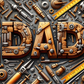 Dad tools - vinyl wrap