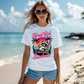Feral girl summer - htv transfer