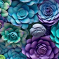 Paper flowers - Composition notebook vinyl