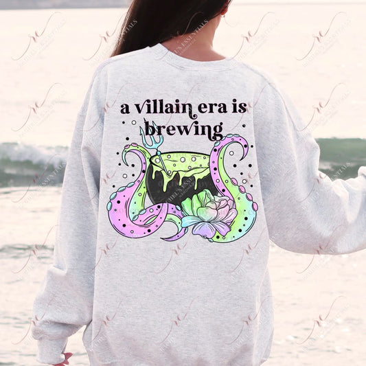 A Villain Era Is Brewing - Ready To Press Sublimation Transfer Print Sublimation