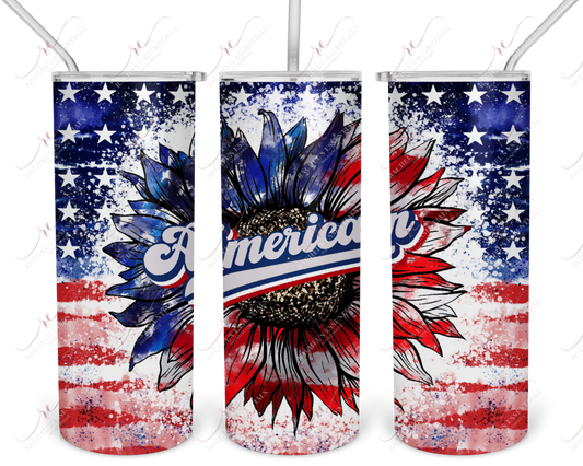 American Sunflower- Ready To Press Sublimation Transfer Print Sublimation