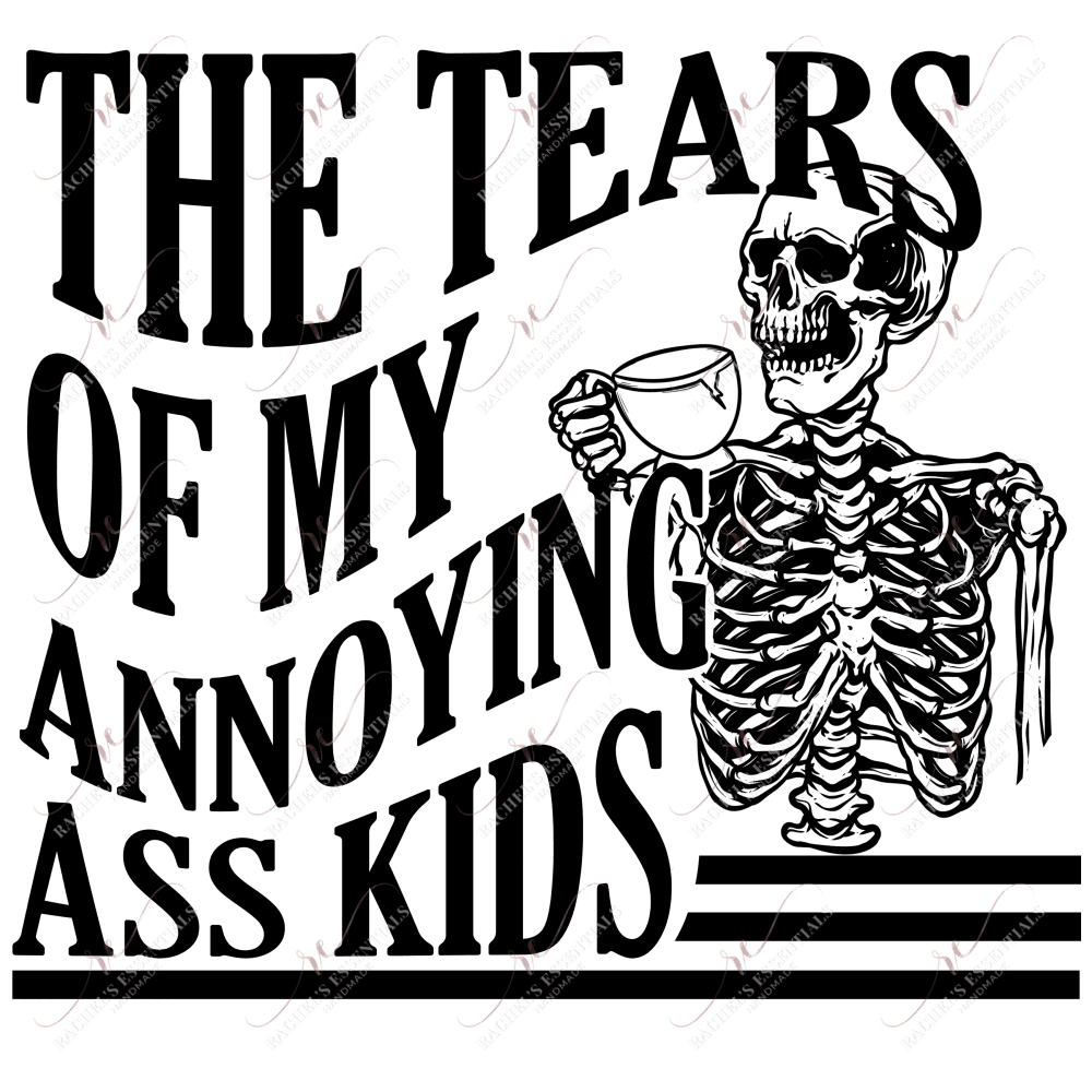 Annoying Kids- Clear Cast Decal
