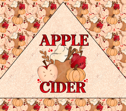 Apple Cider - Ready To Press Sublimation Transfer Print Sublimation