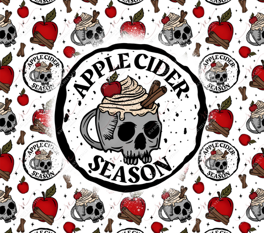 Apple Cider Season Logo - Ready To Press Sublimation Transfer Print Sublimation