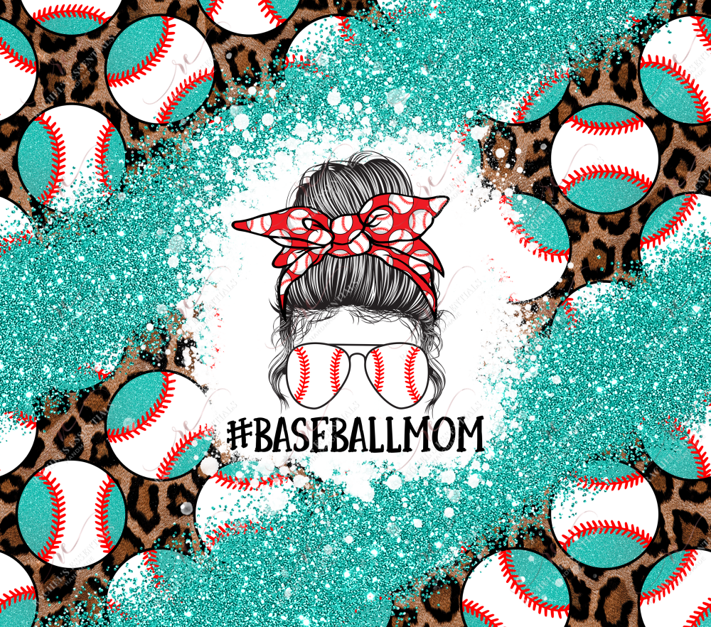 Baseball Mom- Ready To Press Sublimation Transfer Print Sublimation