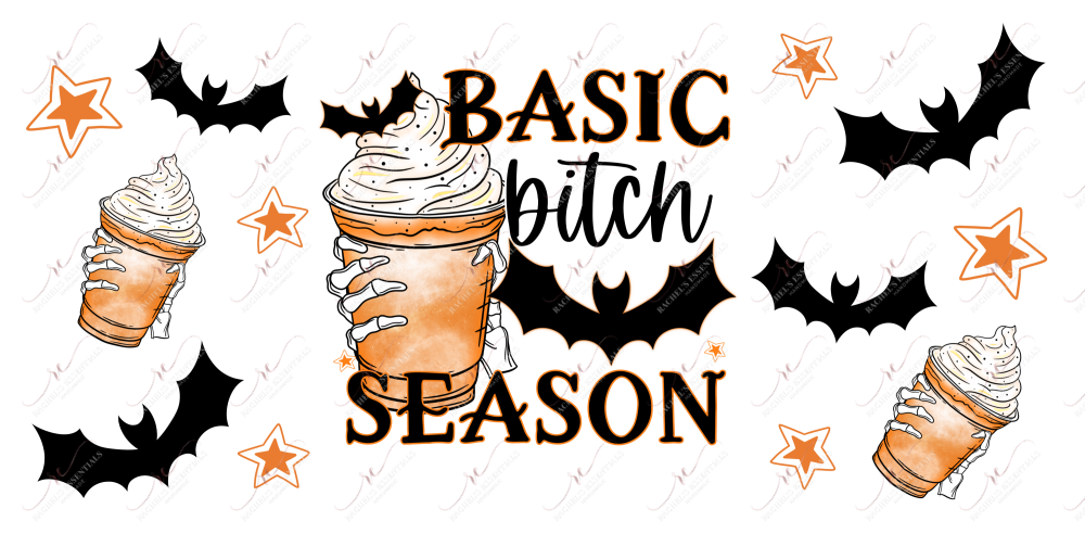 Basic Bitch Season - 16Oz Vinyl Libbey Wrap
