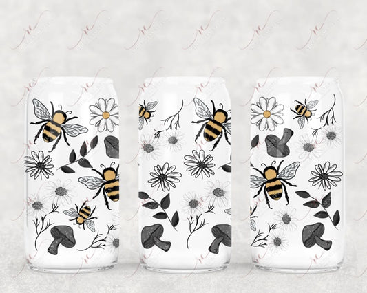 Bee - Libbey/Beer Can Glass 11/23 Sublimation
