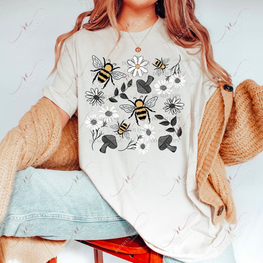 Bee- Ready To Press Sublimation Transfer Print 11/23 Sublimation