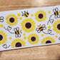 Bees And Sunflowers Uv Dtf Wrap