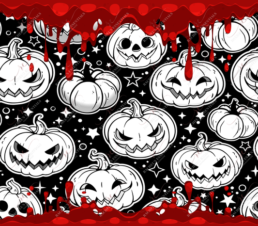 Bloody Drip Pumpkins - Vinyl Wrap