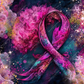 Breast Cancer Ribbon Colorful - Vinyl Wrap Vinyl