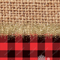 Buffalo Plaid Burlap - Vinyl Pen Wrap