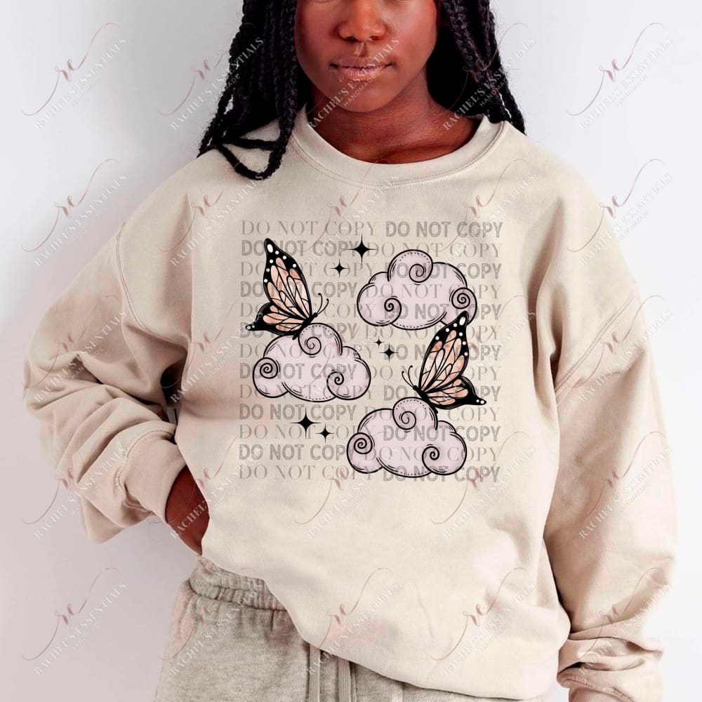 Butterfly Cloud - Ready To Press Sublimation Transfer Print Sublimation