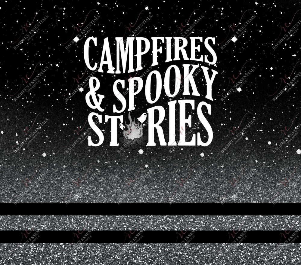 Campfires And Spooky Stories - Ready To Press Sublimation Transfer Print Sublimation