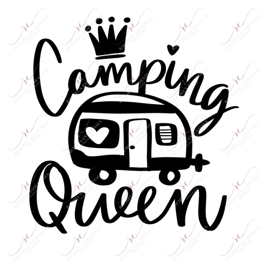 Camping Queen - Ready To Press Sublimation Transfer Print Sublimation