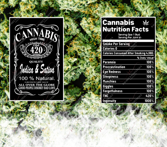 Cannabis High Time- Vinyl Wrap Vinyl