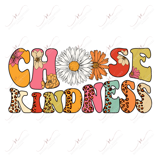 Choose Kindness- Clear Cast Decal