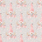 Christmas Gnome Pink Gray - Vinyl Wrap Vinyl