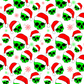 Christmas Skulls - Ready To Press Sublimation Transfer Print Sublimation