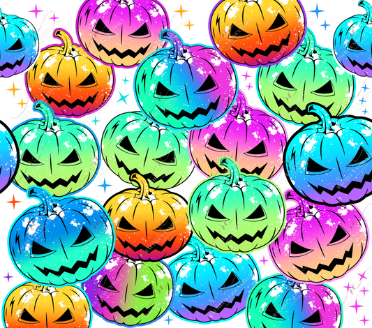 Colorful Pumpkins - Vinyl Wrap