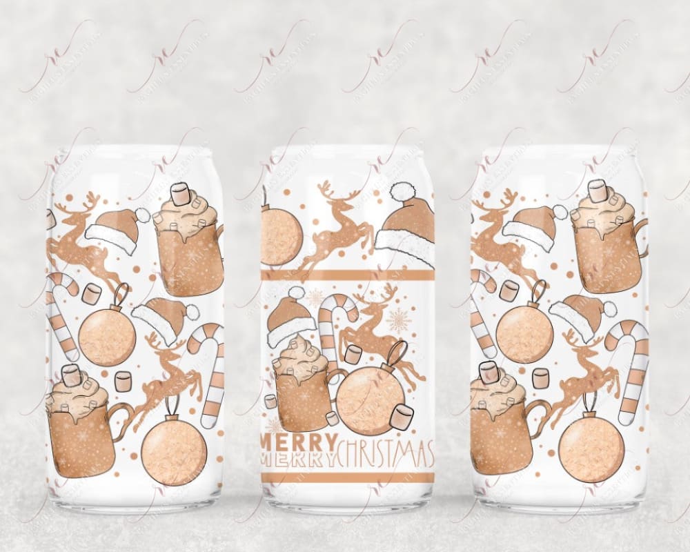 Cozy Christmas - Libbey/Beer Can Glass Sublimation