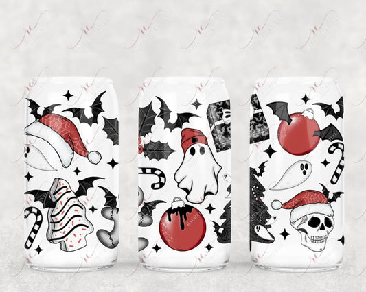 Creepy Christmas - Libbey/Beer Can Glass Sublimation