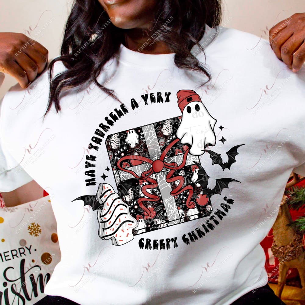 Creepy Christmas - Ready To Press Sublimation Transfer Print 11/23 Sublimation